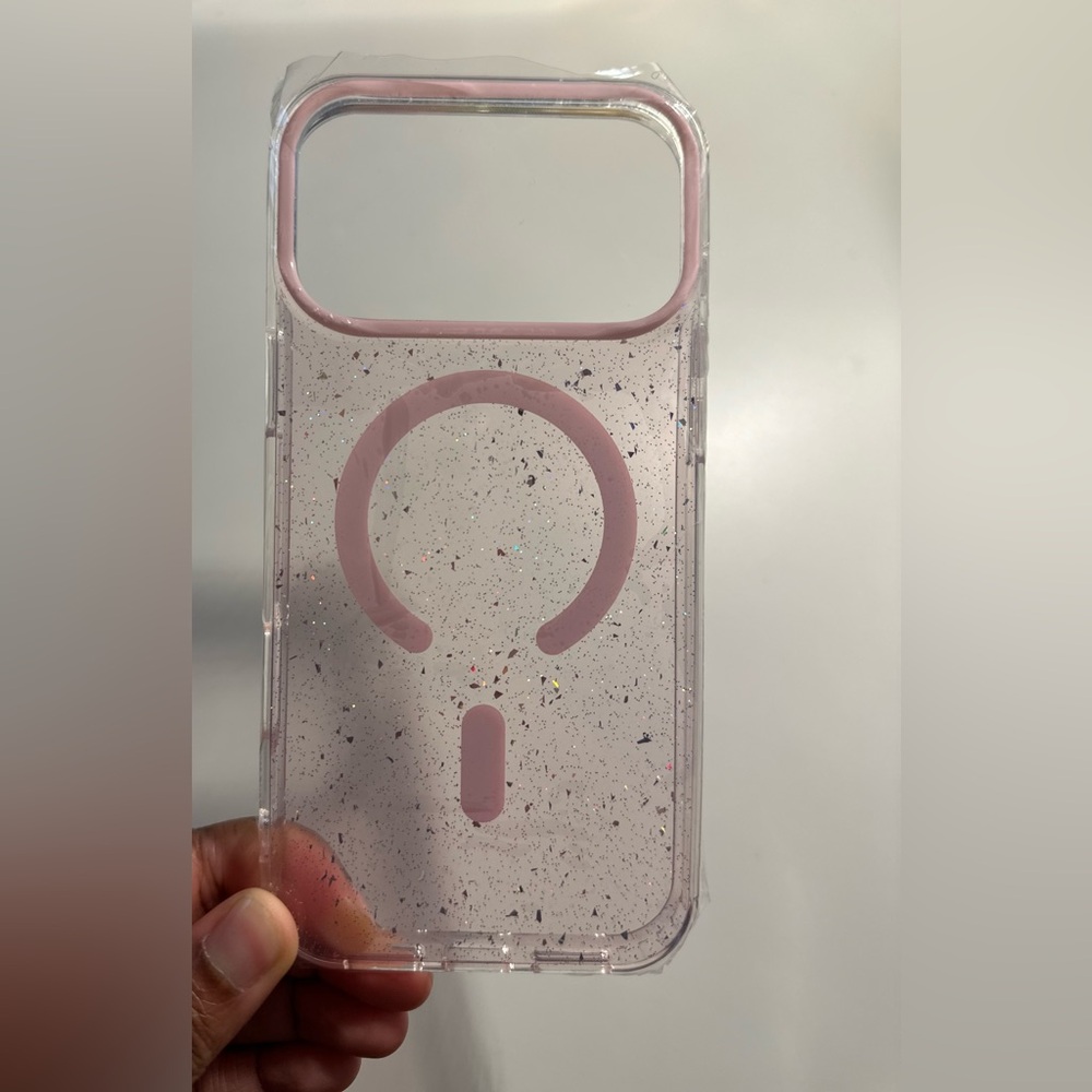 Pink iPhone 17 Pro Max case